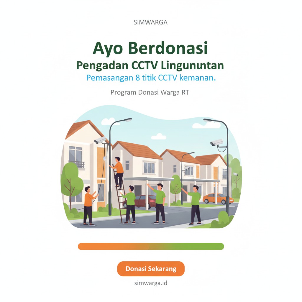 Pengadaan CCTV Lingkungan